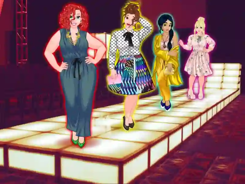 שפּיל Princesses Runway Plus אָנליין