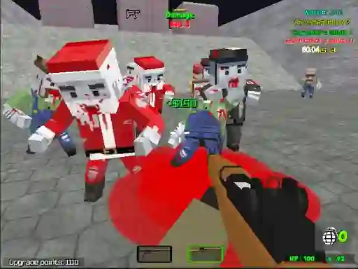 שפּיל Pixel Wars Apocalypse Zombie אָנליין