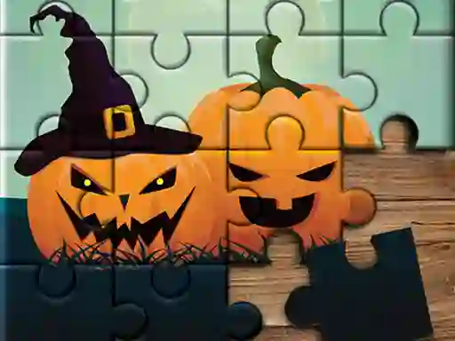 שפּיל Halloween Puzzle אָנליין