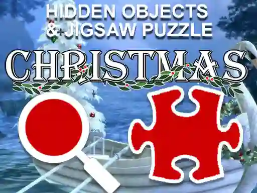 שפּיל Hidden Objects & Jigsaw Puzzles Christmas אָנליין