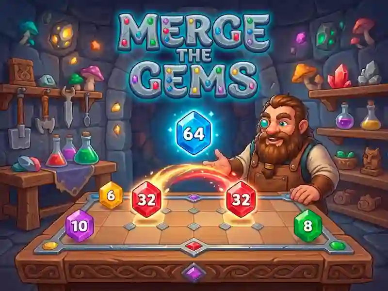 שפּיל Merge the Gems אָנליין