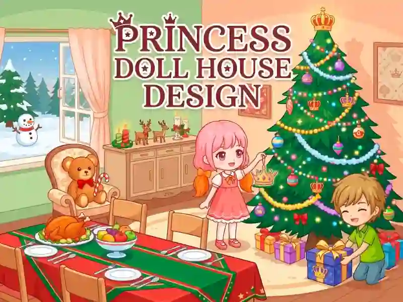 שפּיל Princess Doll House Design אָנליין