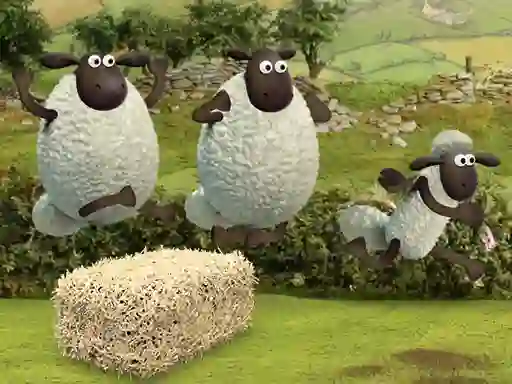 שפּיל Shaun the Sheep Alien Athletics אָנליין