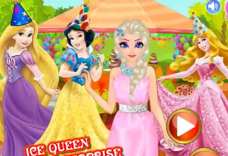 שפּיל Ice Queen Birthday Surprise אָנליין