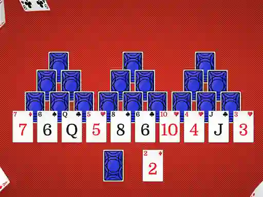 שפּיל Tripeaks Solitaire אָנליין
