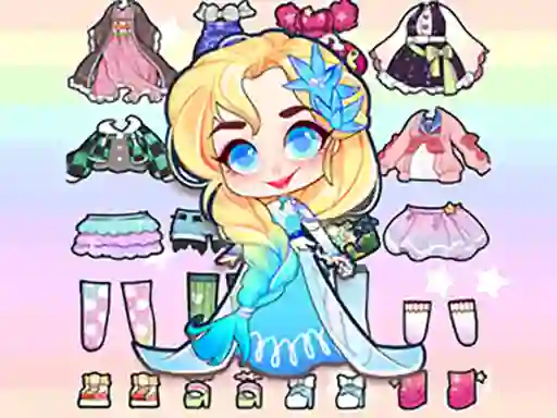 שפּיל Hair Doll Dress Up World אָנליין