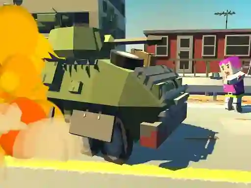 שפּיל Tank vs Zombie אָנליין