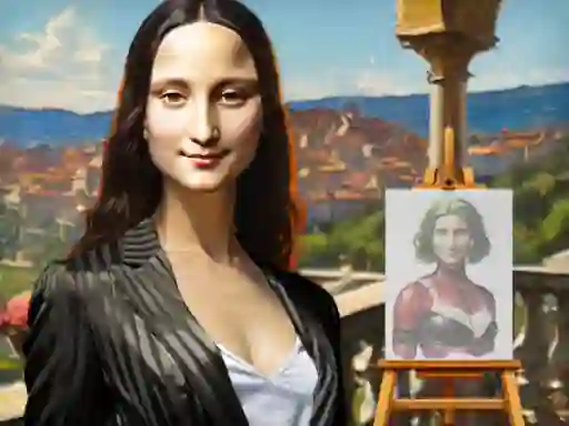 שפּיל Mona Lisa Fashion Experiments אָנליין