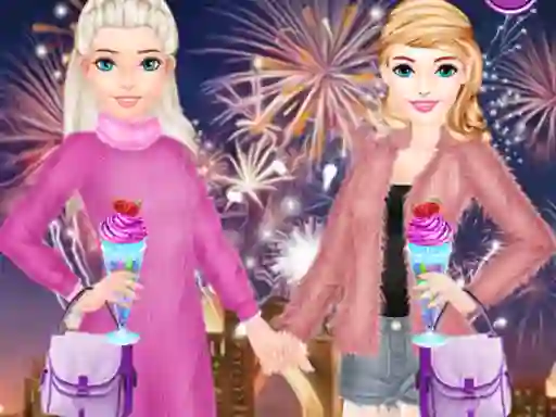 שפּיל Bffs New Year Eve אָנליין