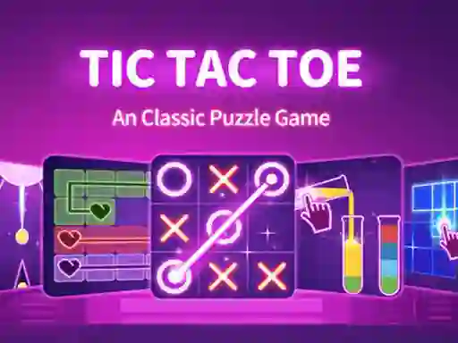 שפּיל Tic Tac Toe: A Group Of Classic Game אָנליין