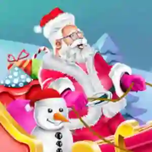 שפּיל Design santas sleigh אָנליין