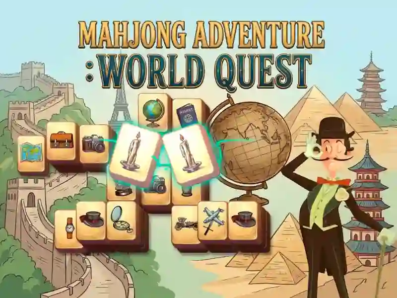 שפּיל Mahjong Adventure: World Quest אָנליין
