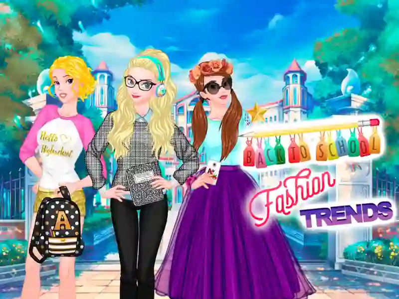 שפּיל Back To School Fashion Trends אָנליין