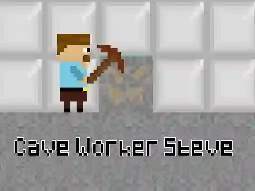 שפּיל Cave Worker Steve אָנליין