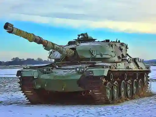 שפּיל Military Tanks Jigsaw אָנליין