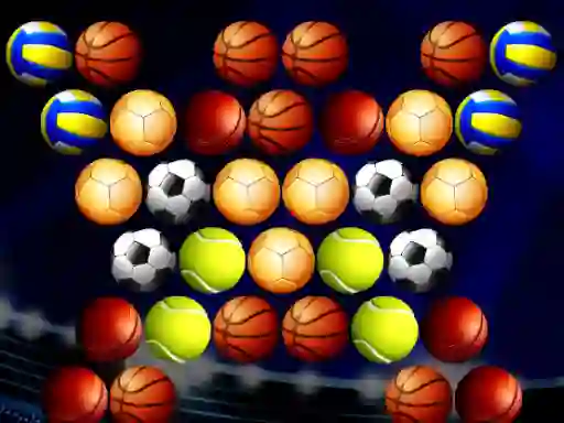 שפּיל Bubble Shooter Golden Football אָנליין