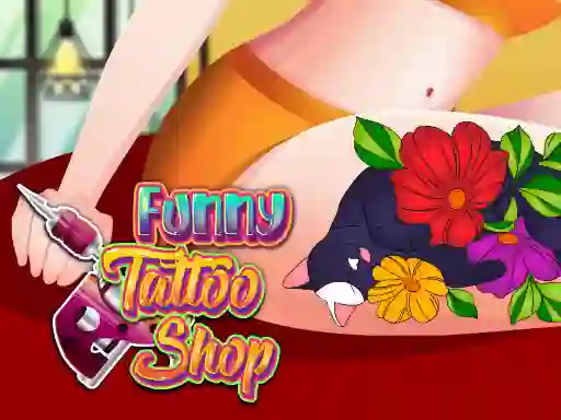 שפּיל Funny Tattoo Shop אָנליין