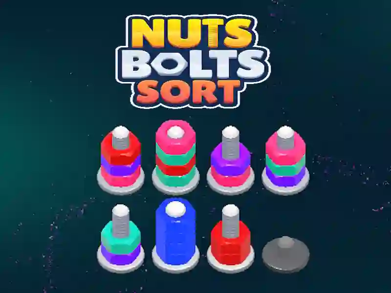 שפּיל Nuts Bolts Sort אָנליין