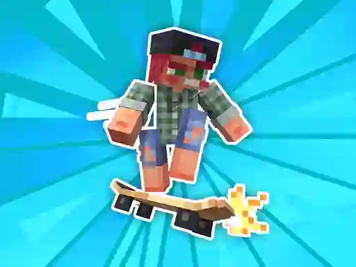 שפּיל Noob and Pro Skateboarding אָנליין