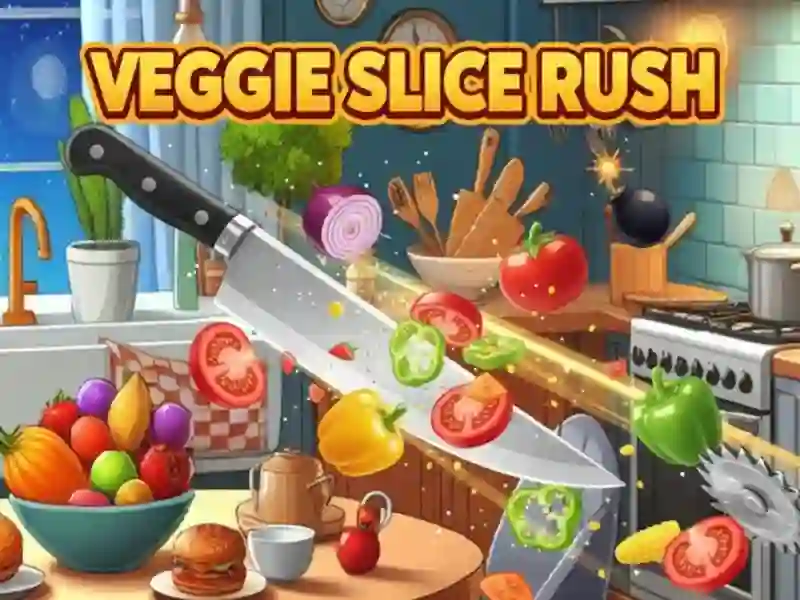 שפּיל Veggie Slice Rush אָנליין