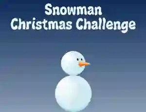 שפּיל Snowman Christmas Challenge אָנליין