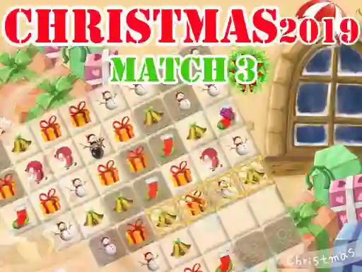שפּיל Christmas 2019 Match 3 אָנליין