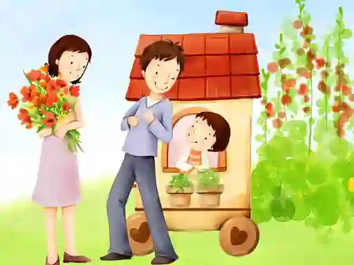 שפּיל Happy Mothers Day 2020 Puzzle אָנליין