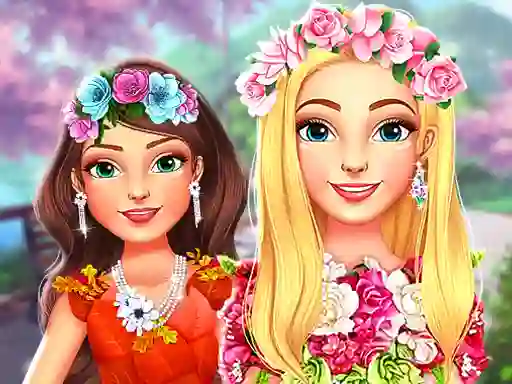 שפּיל My Dreamy Flora Fashion Look אָנליין