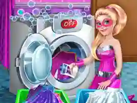 שפּיל Superdoll Washing Capes אָנליין