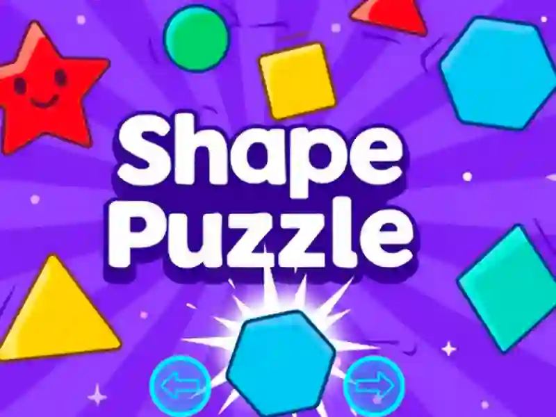 שפּיל Shape Puzzle אָנליין
