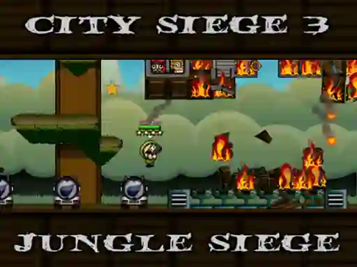 שפּיל City Siege 3: Jungle Siege אָנליין