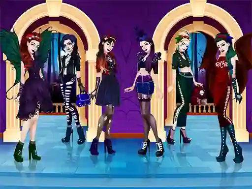 שפּיל Gothic Dress Up אָנליין