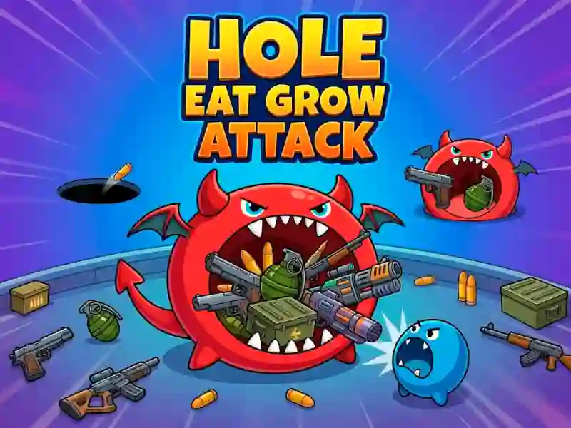 שפּיל Hole Eat Grow Attack אָנליין