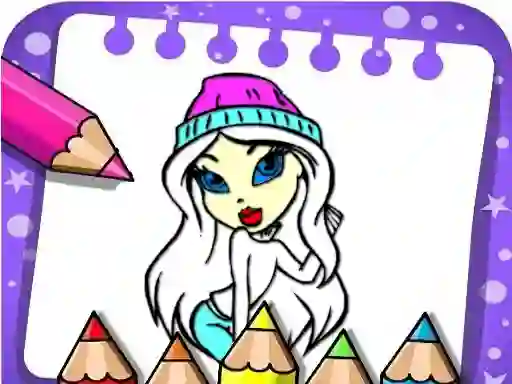 שפּיל Easy Bratz Coloring אָנליין