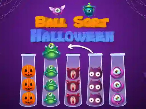 שפּיל Ball Sort Halloween אָנליין
