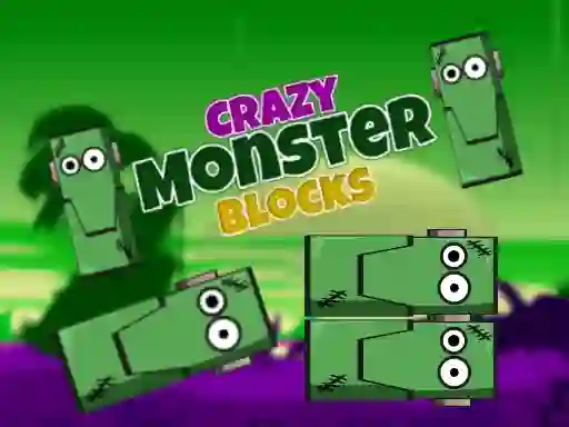שפּיל Crazy Monster Blocks אָנליין