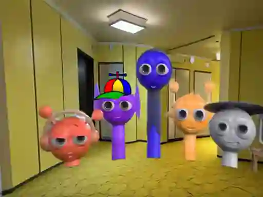 שפּיל Sprunki Backroom Terrors Skibidi Toilet אָנליין