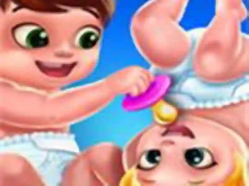 שפּיל Baby Twins Caring Day אָנליין