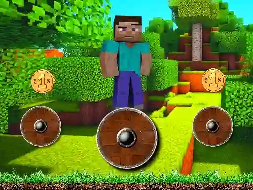 שפּיל Mineblock Rotate and Fly Adventure אָנליין