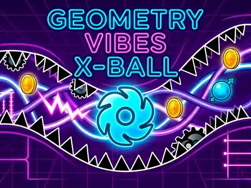 שפּיל Geometry Vibes X-Ball אָנליין