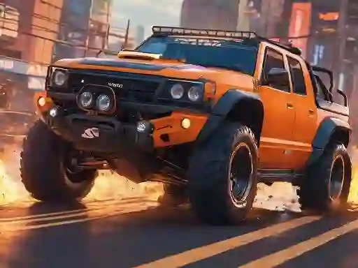 שפּיל 4x4 Offroader אָנליין
