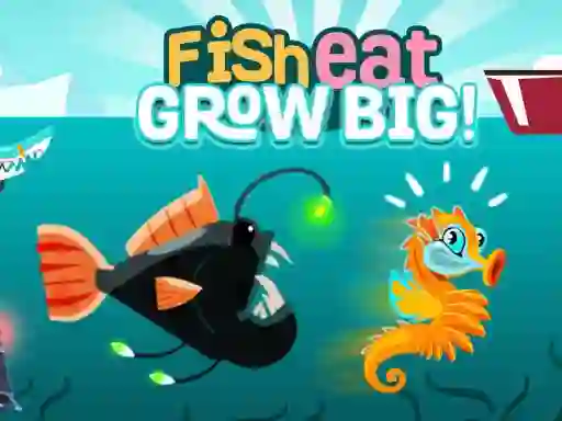 שפּיל Fish eat Grow big! אָנליין