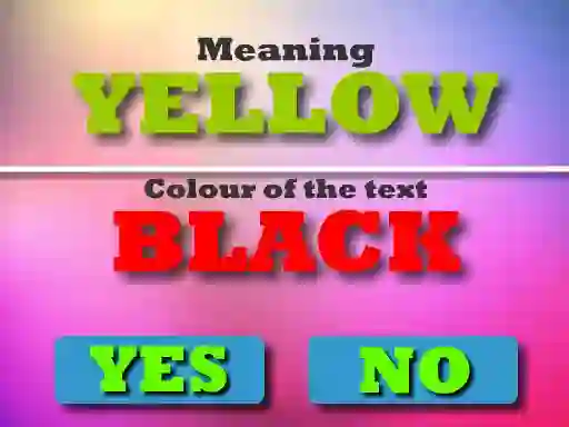 שפּיל Colour Text Challeenge אָנליין