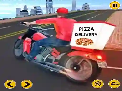 שפּיל Big Pizza Delivery Boy Simulator אָנליין