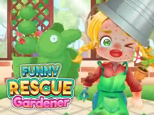 שפּיל Funny Rescue Gardener אָנליין