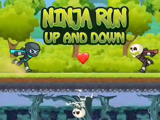 שפּיל Ninja Run Up And Down אָנליין