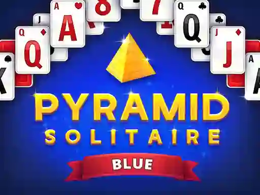 שפּיל Pyramid Solitaire Blue אָנליין