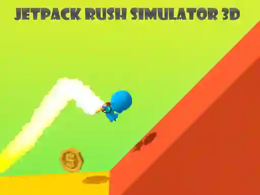 שפּיל Jetpack Rush Simulator 3D אָנליין