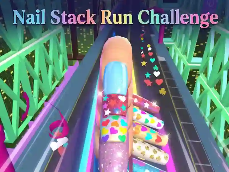 שפּיל Nail Stack Run Challenge אָנליין