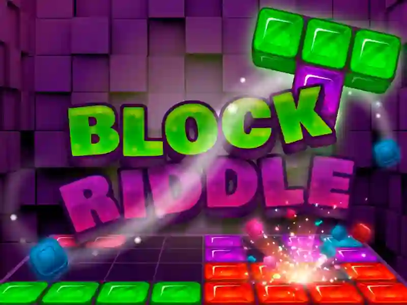שפּיל Block Riddle אָנליין